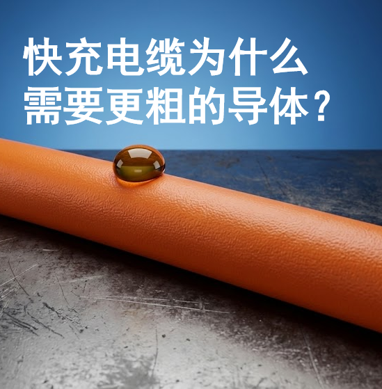 快充電纜為什么需要更粗的導(dǎo)體？揭秘新能源汽車充電的“熱”知識